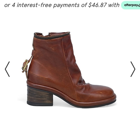 New in box A.S.98 handmade Lacko boot in whiskey. Nib. - Picture 6 of 8